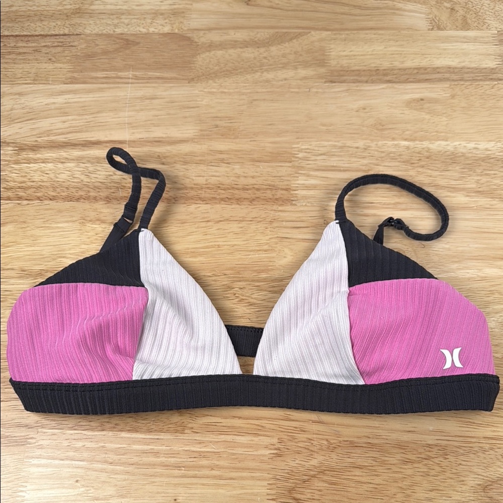 Hurley Women's Colorblock Bikini Top